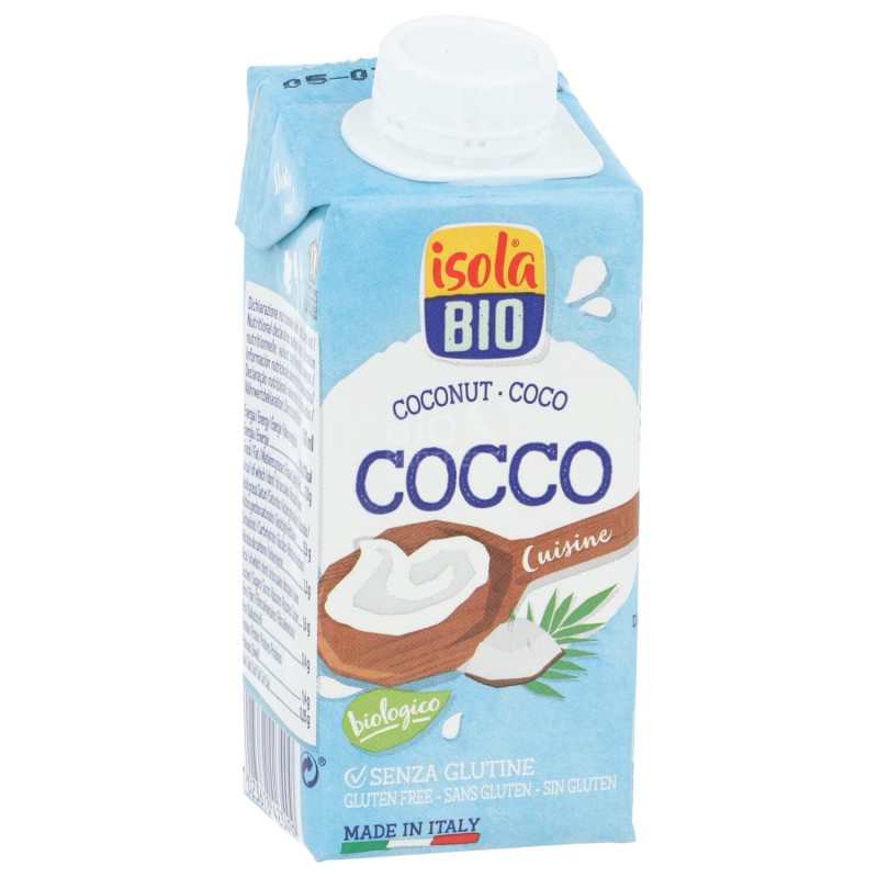 Crema di cocco biologica per cucinare