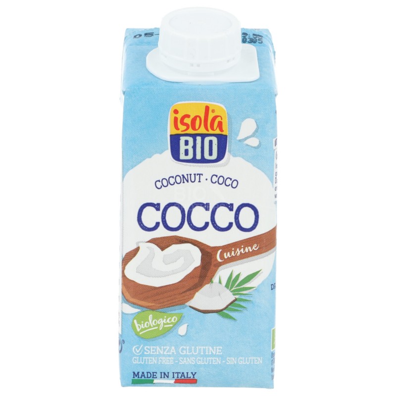Crema di cocco biologica per cucinare