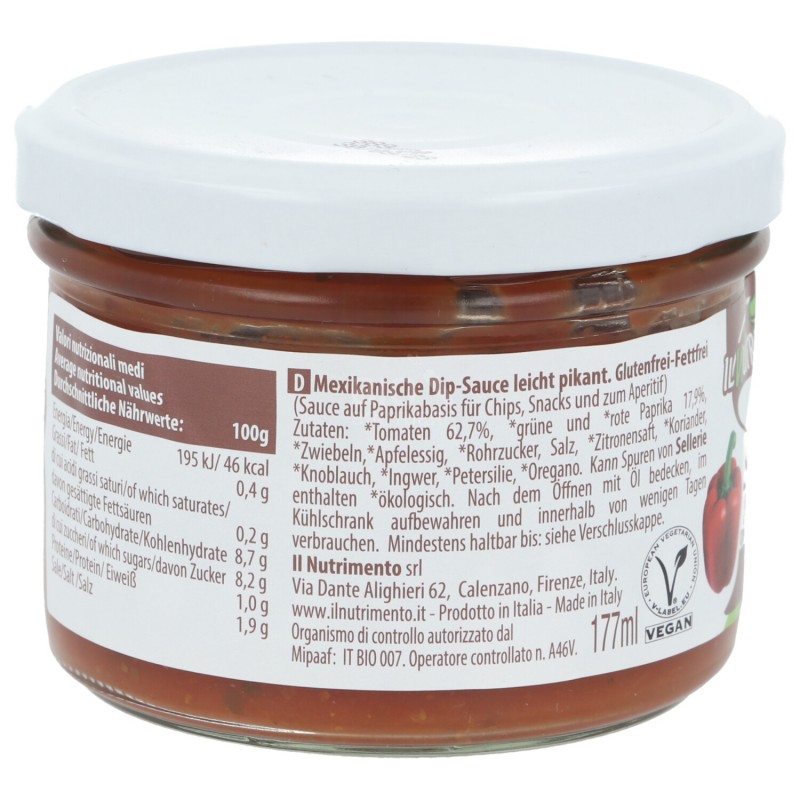 Salsa messicana bio