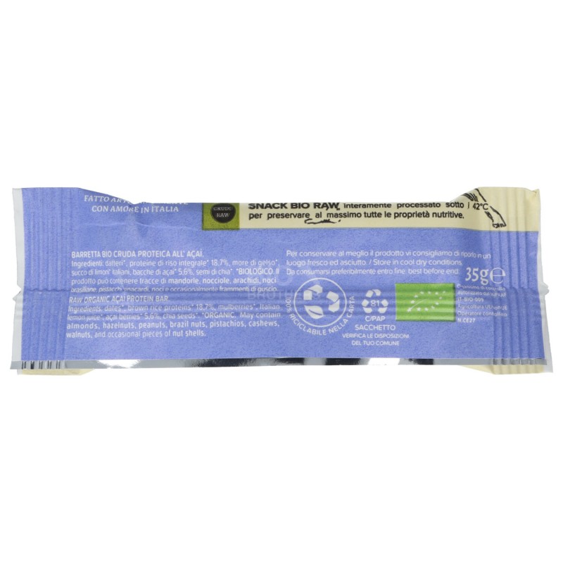 Barretta raw fitness açai proteica