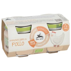 Omogeneizzato di pollo bio