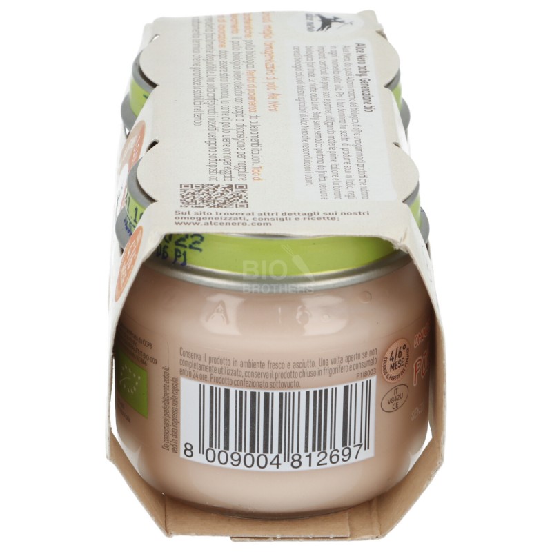 Omogeneizzato di pollo bio