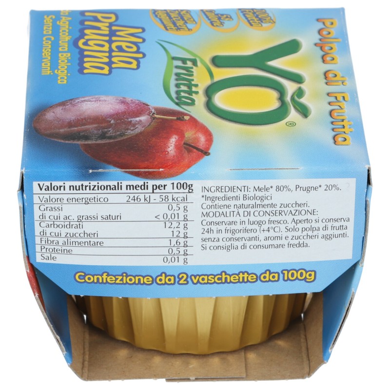 Polpa mela e prugna bio