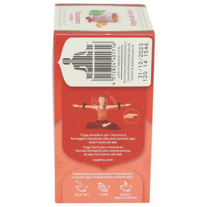 Entusiasmo ed allegria, infuso ayurvedico con basilico e peperoncino