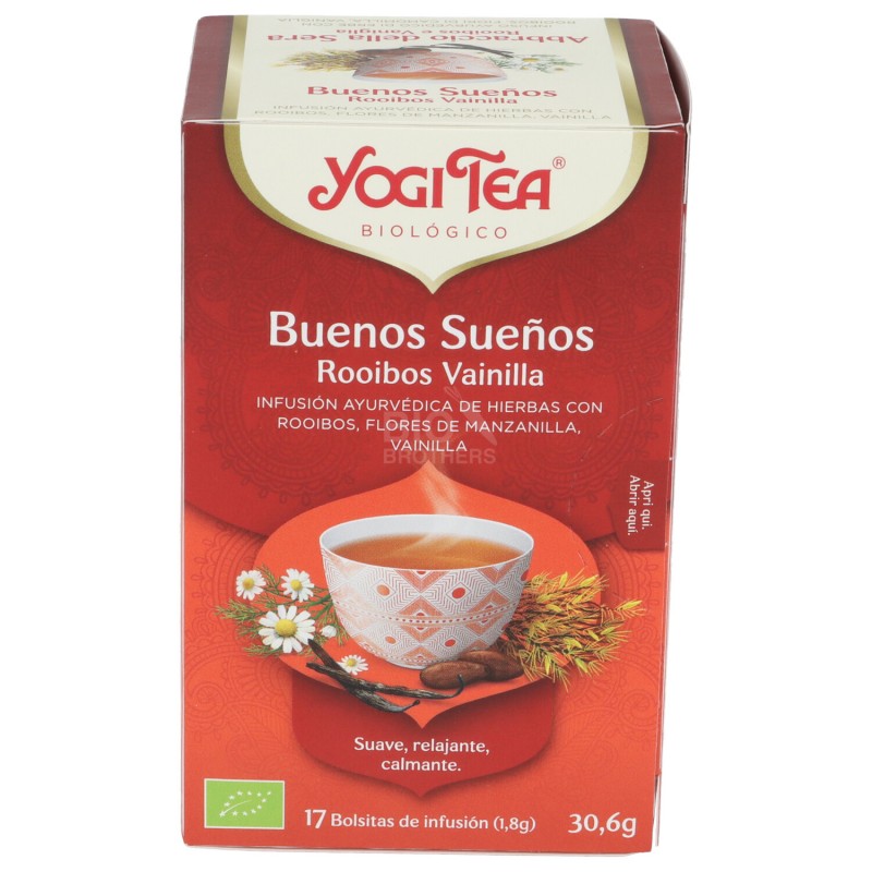 Abbraccio della Sera , infuso ayurvedico con rooibos e vaniglia