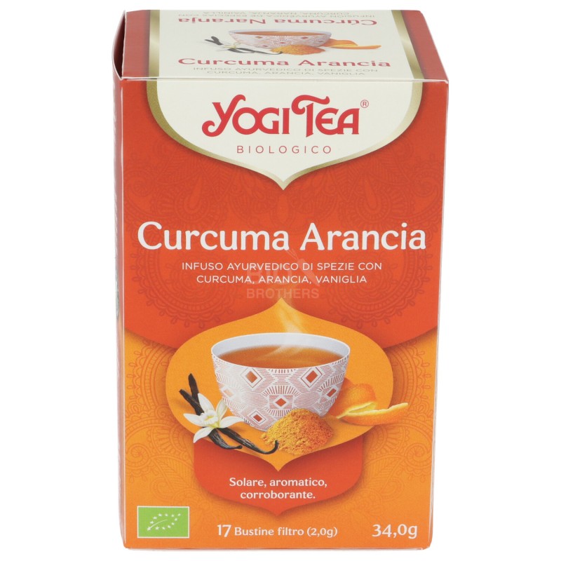 Curcuma Arancia infuso ayurvedico