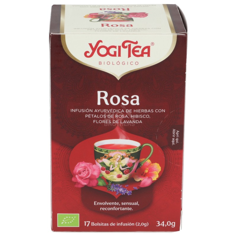 Rosa, infuso ayurvedico con petali di rosa
