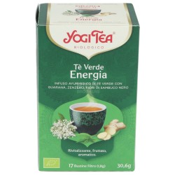 Tè verde Energia, infuso ayurvedico con guaranà