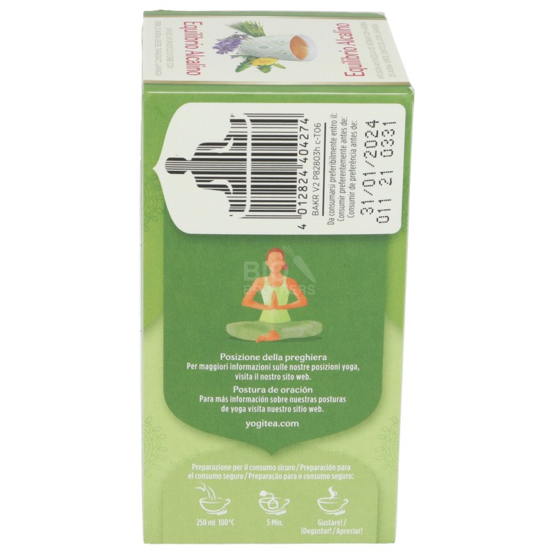 Equilibrio Alcalino, infuso ayurvedico con avena verde