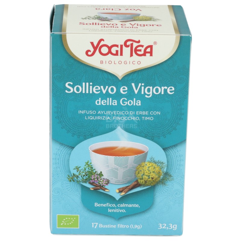 Sollievo e vigore della Gola, infuso ayurvedico con liquirizia e timo