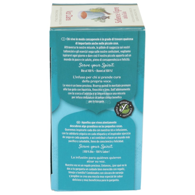 Sollievo e vigore della Gola, infuso ayurvedico con liquirizia e timo