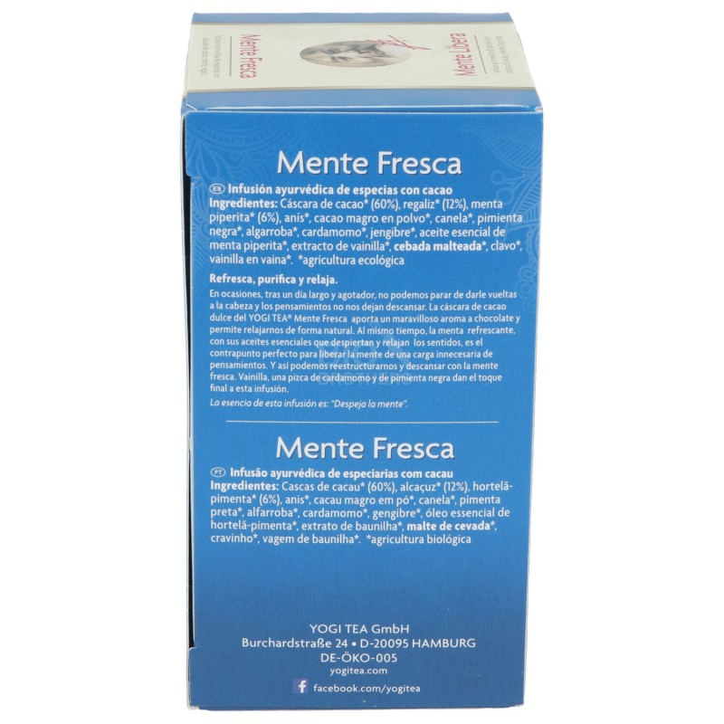 Mente libera, infuso ayurvedico con menta e liquirizia