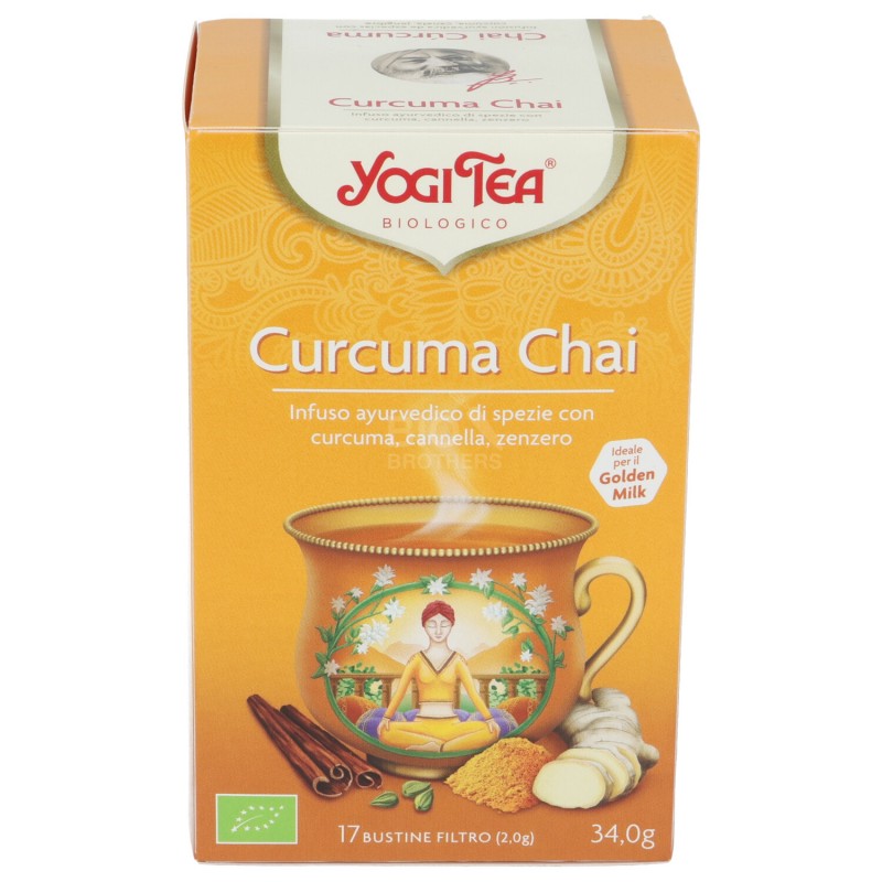 Curcuma Chai, infuso ayurvedico di spezie