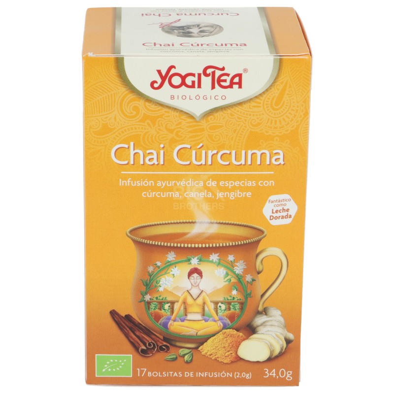 Curcuma Chai, infuso ayurvedico di spezie