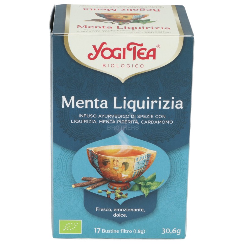 Menta liquirizia, infuso ayurvedico