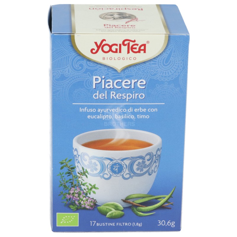 Piacere del respiro, infuso ayurvedico con eucalipto