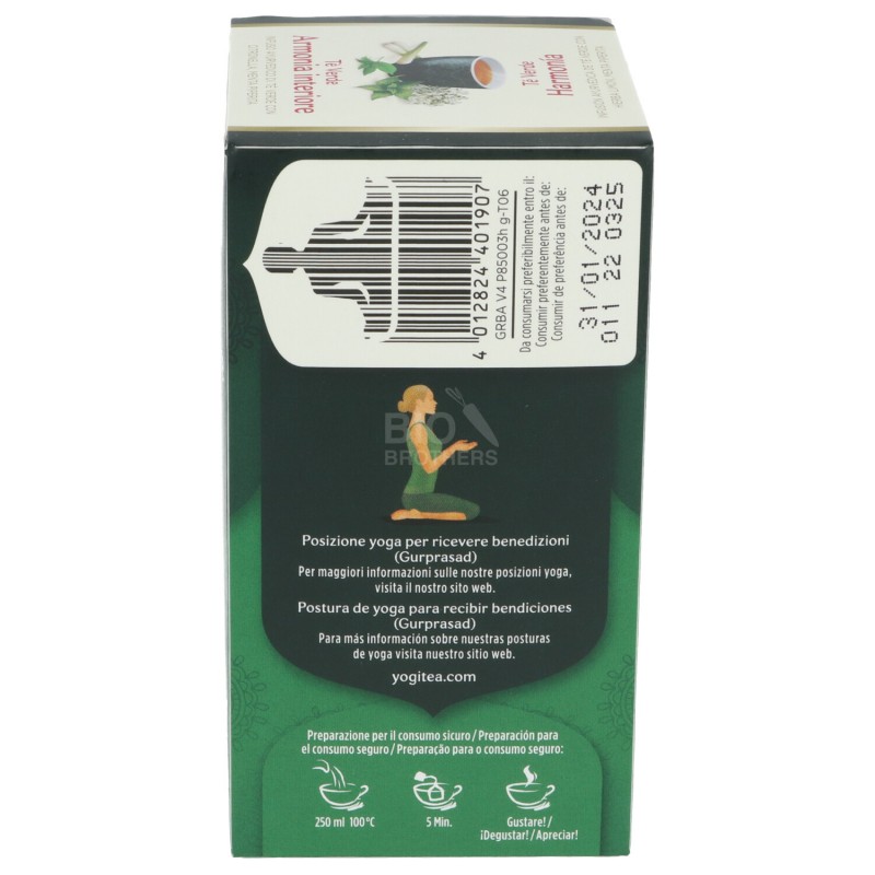 Tè verde Armonia Interiore, infuso ayurvedico