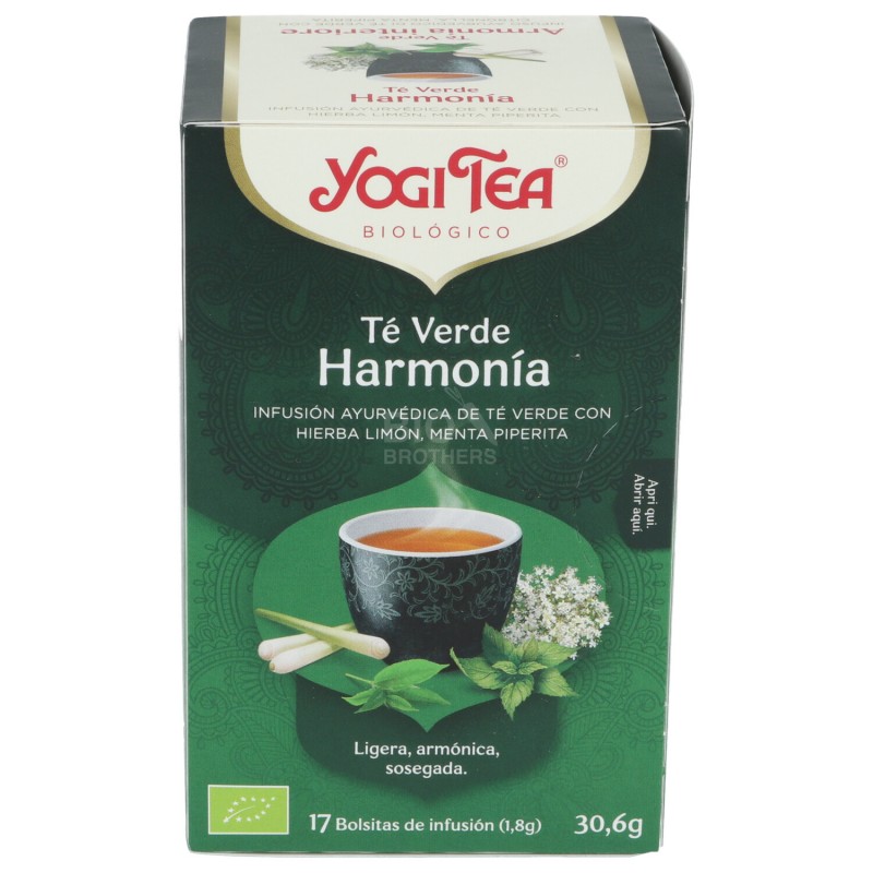 Tè verde Armonia Interiore, infuso ayurvedico