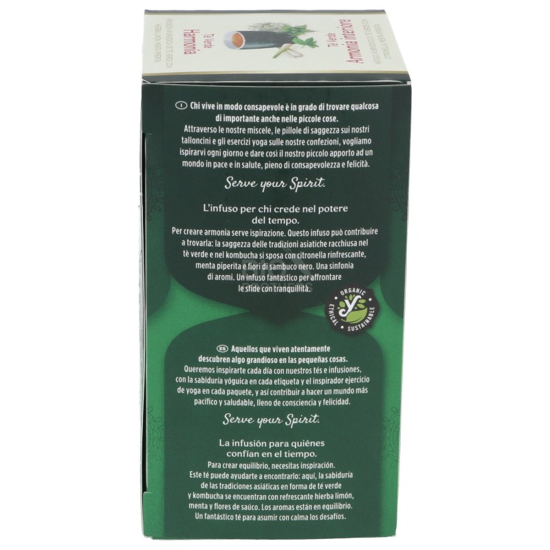 Tè verde Armonia Interiore, infuso ayurvedico