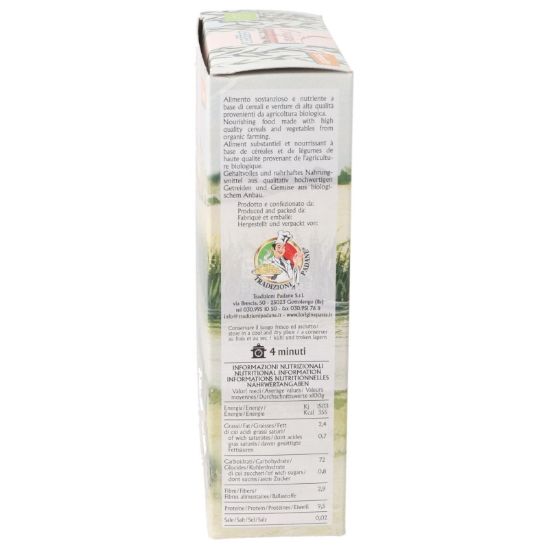 Leggera, pastina ai cereali bio per bambini