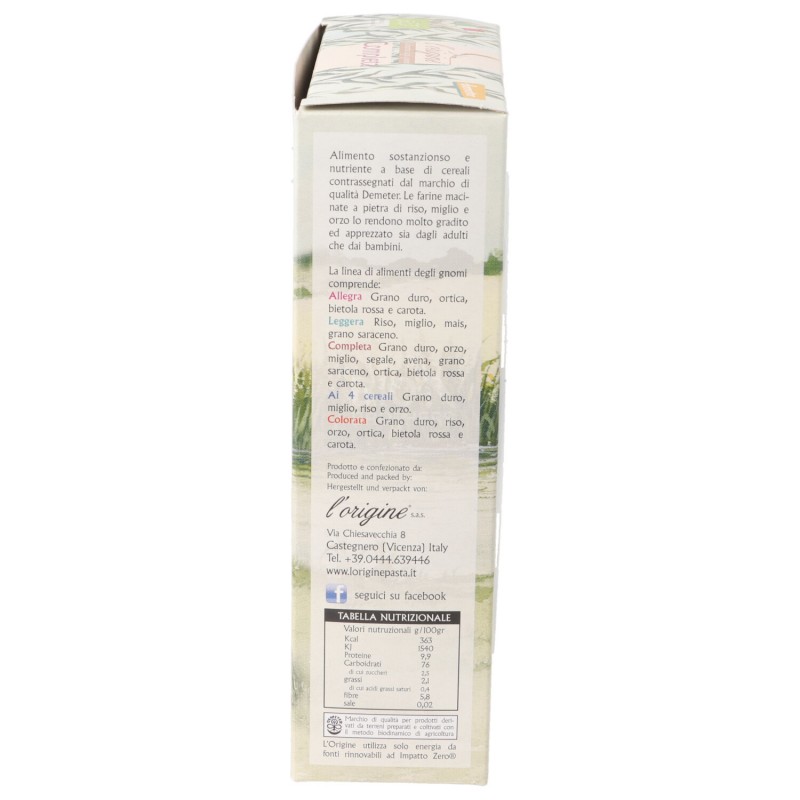 Completa, pastina colorata per bambini