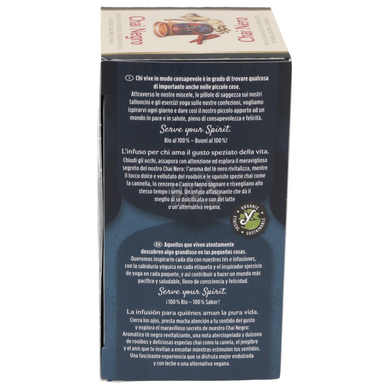 Chai Nero, infuso ayurvedico con tè nero e spezie