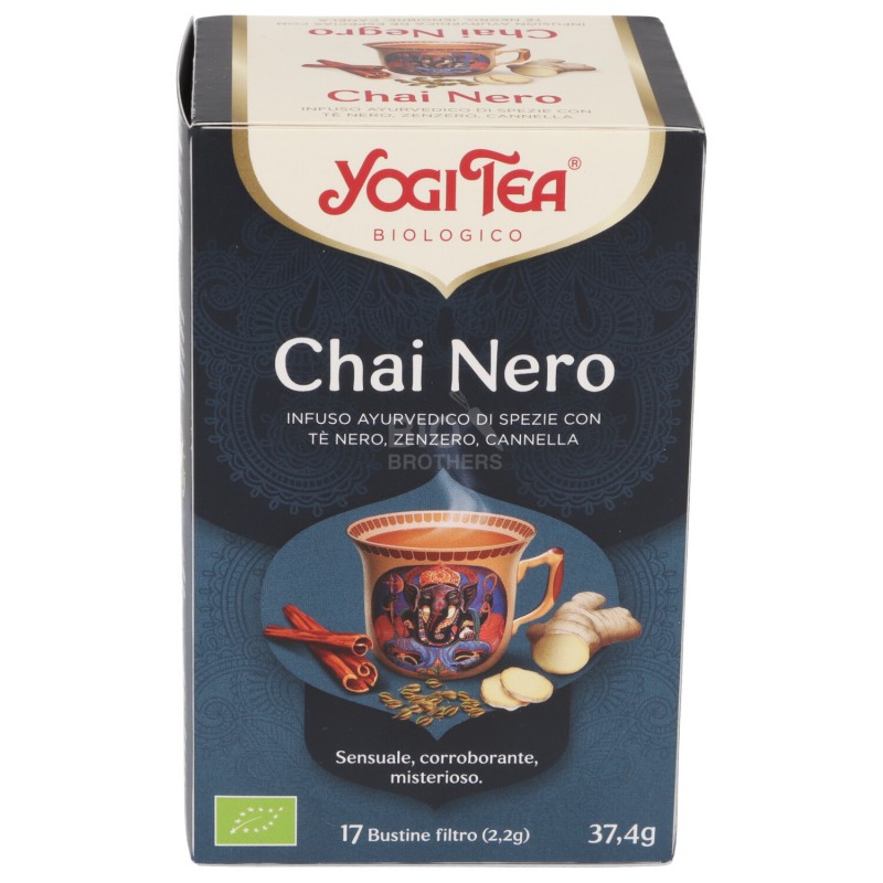 Chai Nero, infuso ayurvedico con tè nero e spezie