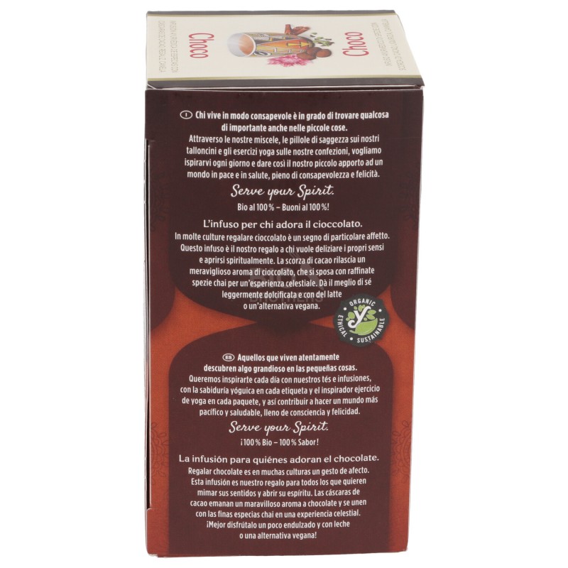 Choco, infuso ayurvedico con cacao e cannella