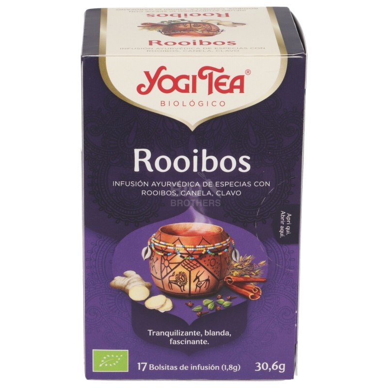 Rooibos, infuso ayurvedico con cannella e chiodi di garofano