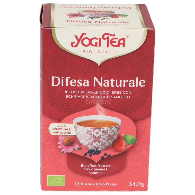 Difesa Naturale, infuso ayurvedico con echinacea e acerola