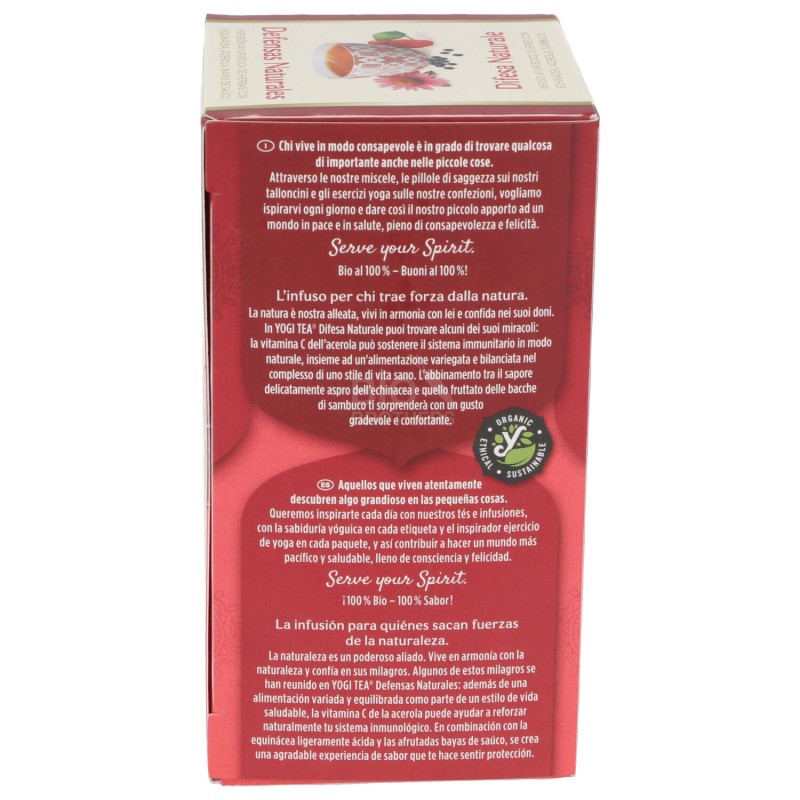 Difesa Naturale, infuso ayurvedico con echinacea e acerola