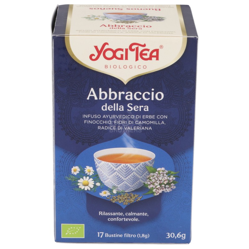 Abbraccio della Sera, infuso ayurvedico con camomilla e valeriana