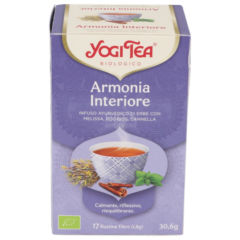 Armonia Interiore, infuso ayurvedico con melissa