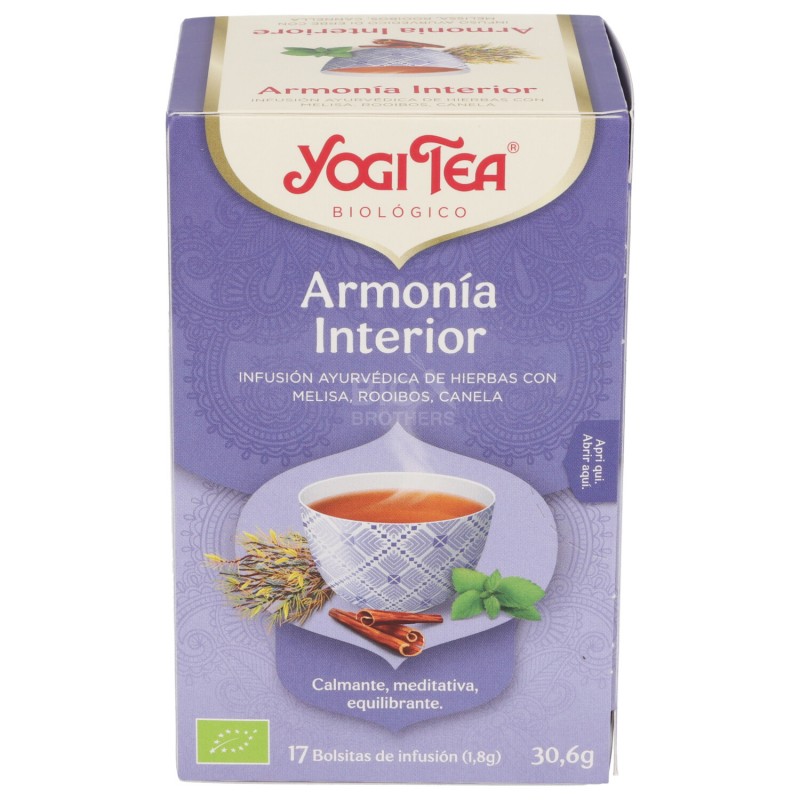 Armonia Interiore, infuso ayurvedico con melissa