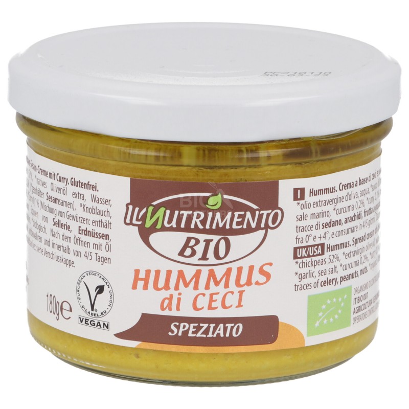 Hummus di ceci speziato