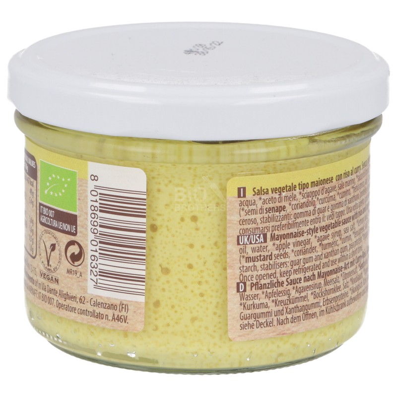 Mayorice con curry bio