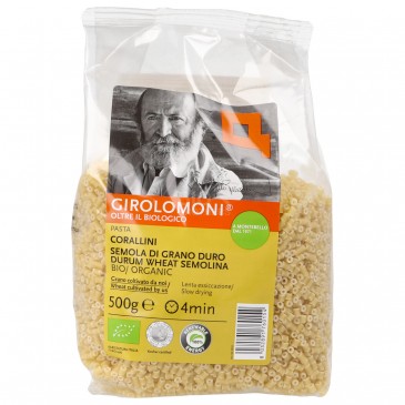 Corallini pastina bio di semola di grano duro Corallini pastina bio di semola di grano duro