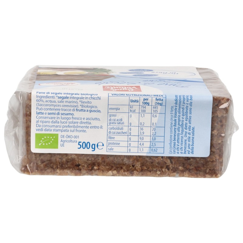 Pane di segale integrale