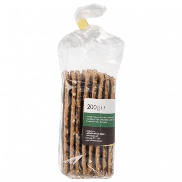 Crispbread integrali all'avena con semi di chia(Salvia hispanica) bio Crispbread integrali all'avena con semi di chia(Salvia hispanica) bio