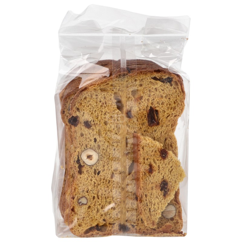 Fette biscottate bio al farro con zucca uvetta & nocciole