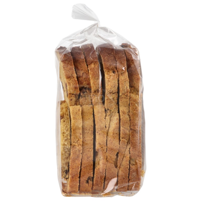 Fette biscottate bio al farro con zucca uvetta & nocciole