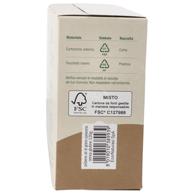 Ali biologiche di grano saraceno