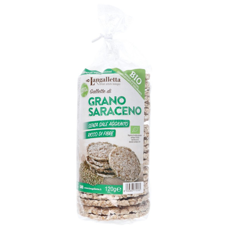 Gallette di grano saraceno bio