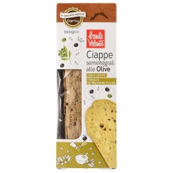 Ciappe semintegrali bio alle olive