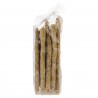 Crackers di farro rustici con curcuma e semi croccanti