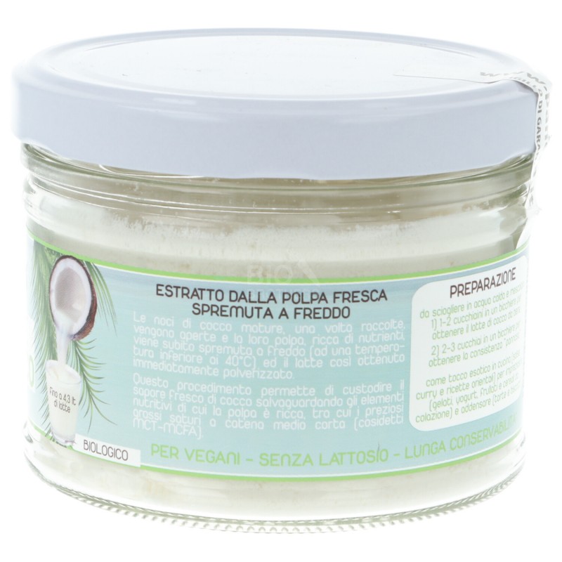 Latte di cocco in polvere