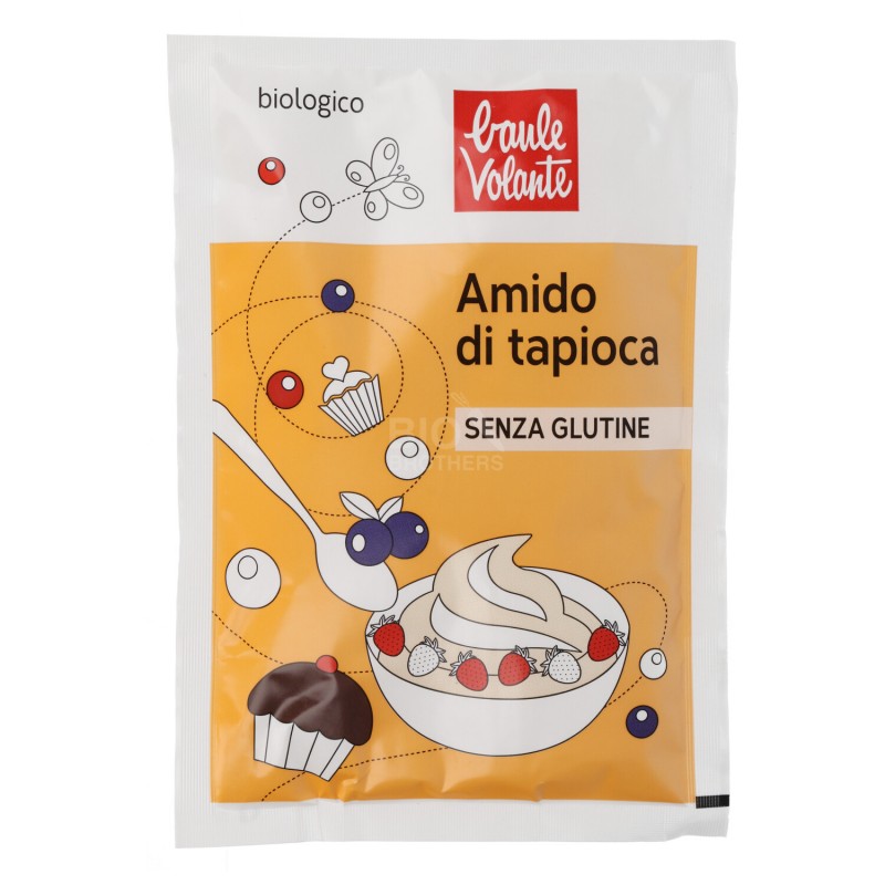 Amido di tapioca bio senza glutine