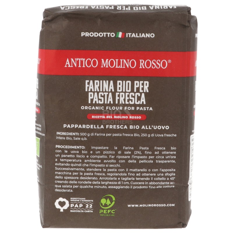 Farina bio per pasta fresca