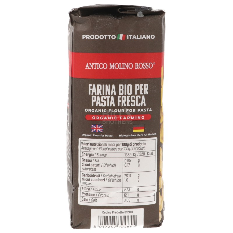Farina bio per pasta fresca