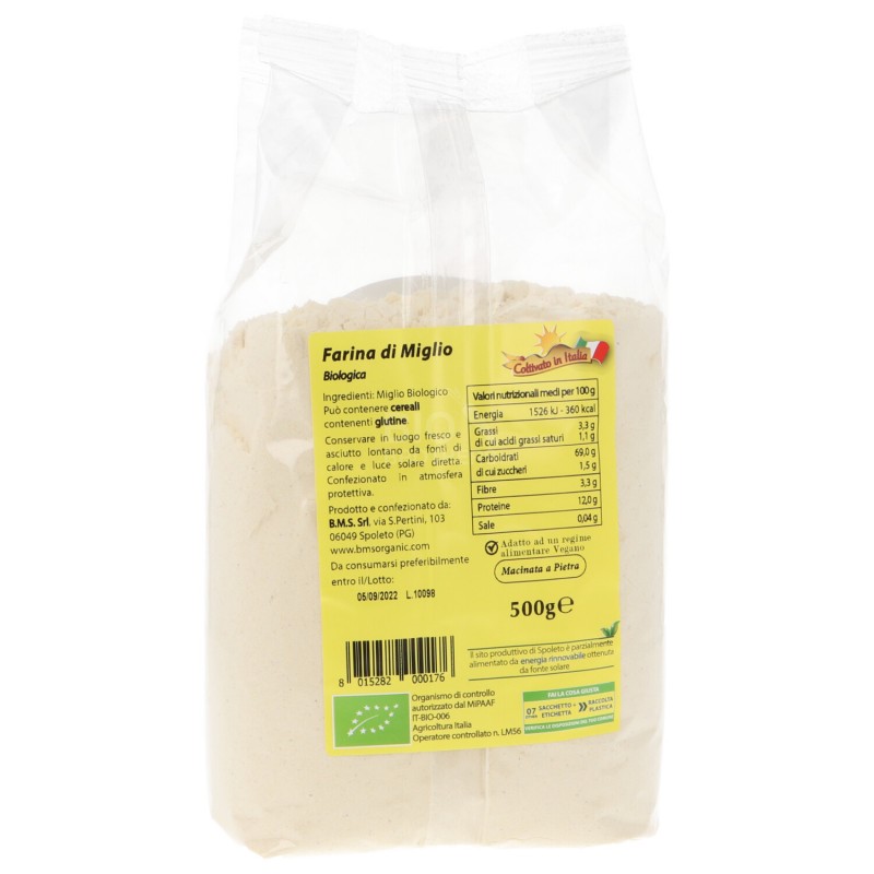 Farina di miglio biologica